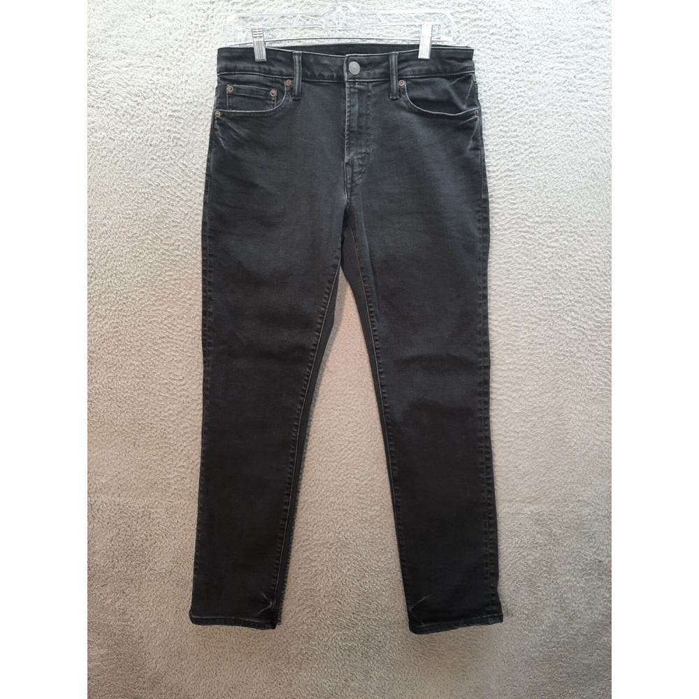 American Eagle Jeans Mens 30x32 Black Next Level Stretch‎ Preppy Skater Grunge